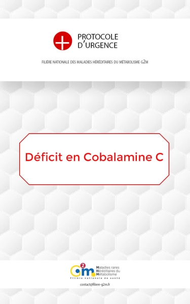 Protocole d'urgence - Déficit en Cobalamine C (cblC)