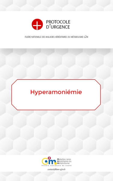Protocole d'urgence - Hyperammoniémie